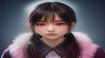 电影字幕特写，白色文字叠加在黑白胶片画面上，字体清晰，观影体验感强